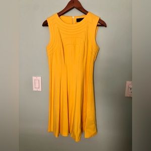 Bright and cheery Ted Baker stretchy jersey a line dress